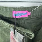 Edikted  Women’s Green Wide Leg Cargo Pants Size L NWT Photo 4