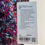 Lululemon Base Pace High-Rise Running Tight 25" Floral Electric Multi Sz 20 NWT Photo 5
