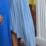 Urban Outfitters  strapless blue dress asymmetrical  Photo 0