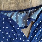 SheIn Front Tie Polka Dot Off-The-Shoulder Crop Top Photo 14