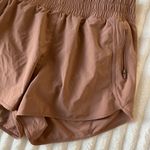 CRZ Yoga  Women's Brown Athletic Shorts Photo 1