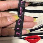 Betsey Johnson  Embroidered Kiss Pullover SzM Photo 5