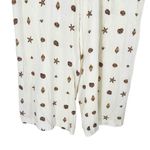 Sugar Lips Cerise Shells Jacey Wide Leg Pants size 2X Seashell Print Ivory Brown Photo 5