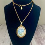 Vintage Hand Painted Porcelain Forget Photo 0