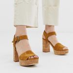 Free People  Brooke Platform Sandals NWT Sz 40 Photo 1