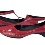 Donald J Pliner Patent Leather Mary Jane EUC Size 8M S3524 Red Photo 6