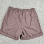 Mondetta Womens Shorts Large Tan Brown Elastic Drawstring Waist Cuffed Athletic Photo 8