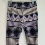 Divided by H&M Purple & Gray Aztec Print Leggings Photo 3