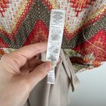 Chico's Womens Tessa Chevron Knit Maxi Dress Sz 1 (S) Crochet Stretch Boho Retro Photo 12