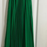 Impressions  Pleated Maxi Dress in Kelly Green Photo 1