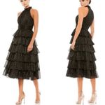 Mac Duggal  49510 Layered Polka Dot Cocktail Dress Size 0 New w/ Tag MSRP $398 Photo 1