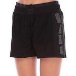 Alexander Wang  x H&M Size 2 Runway Black Perforated Shorts Sport Logo Photo 0