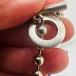 Gucci Silver Ball Chain Toggle Bracelet Sterling Silver Beaded Italian Fine Jewe Photo 2