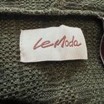 Le Moda Women’s Hooded Poncho Green Gift Size undefined Photo 2