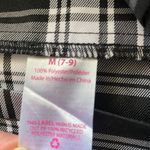 No Boundaries  Juniors M 7-9 black and white plaid school girl mini skirt Photo 10