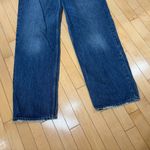 ZARA  Straight / Wide Leg Denim Jeans Classic Blue Size 10 Photo 5