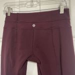 Lululemon Align Leggings Burgundy High Rise Full Length Athleisure Women Size 4 Photo 2