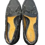 b.o.c. Black Embossed Faux Leather Loafers Size 8.5 Photo 3