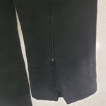 Vince Camuto VINCE. Women's Small Black Solid Leggings, Ankle Zipper Pants Photo 2