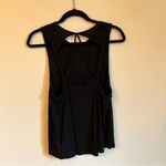 Beyond Yoga  Black Athletic Tank Top Criss Cross Back | S Photo 5
