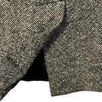 Club Monaco Black Gray Wool Blend Tweed Pencil Straight Skirt Size 2 #301041 Photo 5