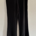 Meshki  Pants Womens XXS Black Sheer Overlay Flare Event Cocktail Party Luxury Photo 0