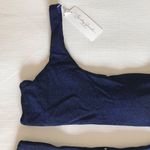 Dolls Kill Sunday Brunch LA Swim Metallic One Shoulder Bikini NWT Photo 5