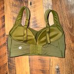 Lululemon Ta Ta Tamer III Brave Olive/Barracks Green No Tag Hook & Eye Closure Photo 2
