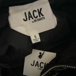 Jack by BB Dakota Black Crushed it Velvet Quilted Zip Puffer Coat Small NWT Photo 3