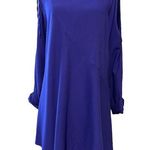 Free People medium women's cold shoulder purple clear skies tunic top dress Photo 0