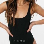 ASOS black scoop neck bodysuit Size 8 Photo 0