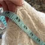 ZARA  knit midi cream Dress m-L Photo 9