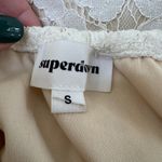 superdown Revolve  Samantha White Lace Off The Shoulder Mini Dress size Small $70 Photo 8