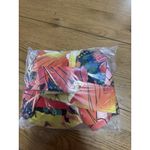 Chico's  Women Jacket Suze 1 Orange Floral Snap Front Colorful Classic‎ Business Photo 10