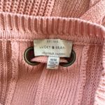 Lucky Brand  Pink Knit Sweater Photo 7
