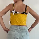 Forever 21 Yellow Crop Top F21 Size Medium Photo 1