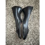 Salvatore Ferragamo  BLACK LEATHER GANCINI BUCKLE SHOES SIZE 9 B Photo 4