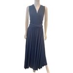 LULU'S Womens Sz‎ Small Navy Blue Always Stunning Convertible Maxi Dress Photo 9