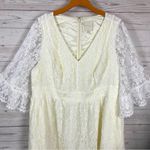 Modcloth Through The Blue Bells Dress Lace Bell Sleeves Size 2x Romantic Wedding Photo 6