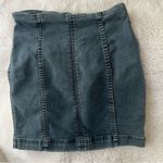 Free People Super stretchy blue denim mini skirt
FP Modern Femme faded indigo Photo 3