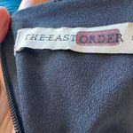 The East Order Black Floral Jacquard Mini Dress MEDIUM Slip Cocktail $169 Flaw Photo 7