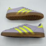 Adidas  WMNS Gazelle Indoor Silver Dawn Solar Yellow IH5492 Women's Size‎ 9.5 Photo 4