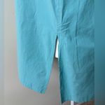 Madewell The Oversize Straight Hem Signature Shirt Shaded Aqua Size S NWT Photo 8