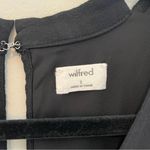Wilfred Aritzia  Black V-Neck Shift Dress Size Small Photo 1