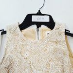 superdown Patty High Neck Crochet Dress in Ivory Small Photo 13