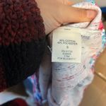 Blair  Floral Burst Pointelle Henley Tee Photo 3