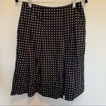 Carlisle  Polka Dot Skirt in Black & White Photo 3