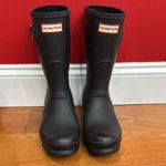 Hunter Classic Black Waterproof Boots size 8 Photo 0