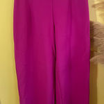 Nicole Miller NWOT Vibrant Pink Wide Leg Pants Photo 0