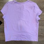 Billabong Lavender Tee with Graphic Design Photo 1